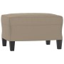 Juego de sofás con cojines 3 piezas tela microfibra gris taupe de , Sofás - Ref: Foro24-3202356, Precio: 649,84 €, Descuento:...