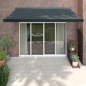 Toldo retráctil aluminio y tela gris antracita 3x2,5 m de , Toldos - Ref: Foro24-3154561, Precio: 411,75 €, Descuento: %