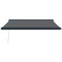 Toldo retráctil aluminio y tela gris antracita 3x2,5 m de , Toldos - Ref: Foro24-3154561, Precio: 411,75 €, Descuento: %