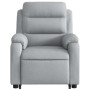 Sillón de masaje eléctrico reclinable elevable tela gris claro de , Sillones - Ref: Foro24-3205016, Precio: 328,56 €, Descuen...