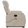 Sillón reclinable de masaje elevable tela de microfibra beige de , Sillones - Ref: Foro24-3204941, Precio: 326,14 €, Descuent...