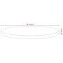 Tablero de mesa redondo madera maciza de acacia Ø40x2,5 cm de , Tableros para mesas - Ref: Foro24-370046, Precio: 30,84 €, De...