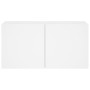 Mueble para TV de pared blanco 80x30x41 cm de , Muebles TV - Ref: Foro24-836952, Precio: 53,32 €, Descuento: %