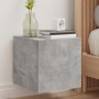 Muebles TV de pared luces LED 2 uds gris hormigón 30,5x35x30 cm | Foro24.es | Tu tienda online para hogar, jardín y más Foro24.es