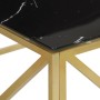Mesa de centro dorada acero inoxidable y vidrio templado de , Mesas de centro - Ref: Foro24-349980, Precio: 256,92 €, Descuen...