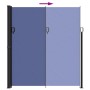 Toldo lateral retráctil azul 220x600 cm de , Sombrillas - Ref: Foro24-4004566, Precio: 120,89 €, Descuento: -5%%