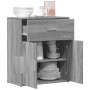 Aparador de madera de ingeniería gris Sonoma 60x31x70 cm de , Aparadores - Ref: Foro24-840469, Precio: 75,03 €, Descuento: -5%%