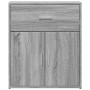Aparador de madera de ingeniería gris Sonoma 60x31x70 cm de , Aparadores - Ref: Foro24-840469, Precio: 75,03 €, Descuento: -5%%