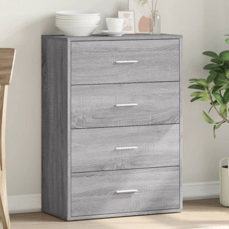 Aparador de madera de ingeniería gris Sonoma 60x31x84 cm de , Aparadores - Ref: Foro24-840504, Precio: 88,22 €, Descuento: %