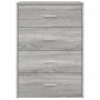Aparador de madera de ingeniería gris Sonoma 60x31x84 cm de , Aparadores - Ref: Foro24-840504, Precio: 88,22 €, Descuento: %