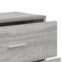 Aparador de madera de ingeniería gris Sonoma 60x31x84 cm de , Aparadores - Ref: Foro24-840504, Precio: 88,22 €, Descuento: %