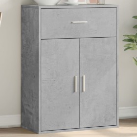 Aparador madera de ingeniería gris hormigón 60x30x84 cm de , Aparadores - Ref: Foro24-840495, Precio: 73,48 €, Descuento: %