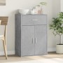 Aparador madera de ingeniería gris hormigón 60x30x84 cm de , Aparadores - Ref: Foro24-840495, Precio: 73,48 €, Descuento: %