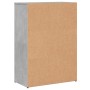 Aparador madera de ingeniería gris hormigón 60x30x84 cm de , Aparadores - Ref: Foro24-840495, Precio: 73,48 €, Descuento: %
