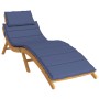 Cojín para tumbona tela Oxford azul marino de , Cojines para sillas y sofás - Ref: Foro24-378705, Precio: 47,13 €, Descuento: %