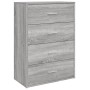 Aparadores 2 uds madera de ingeniería gris Sonoma 60x31x84 cm de , Aparadores - Ref: Foro24-3276586, Precio: 171,77 €, Descue...