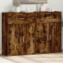 Aparadores 2 uds madera de ingeniería roble ahumado 60x30x84 cm de , Aparadores - Ref: Foro24-3276599, Precio: 133,51 €, Desc...