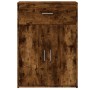 Aparadores 2 uds madera de ingeniería roble ahumado 60x30x84 cm de , Aparadores - Ref: Foro24-3276599, Precio: 133,51 €, Desc...