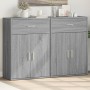 Aparadores 2 uds madera de ingeniería gris Sonoma 60x30x84 cm de , Aparadores - Ref: Foro24-3276600, Precio: 149,97 €, Descue...