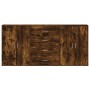 Aparadores 3 uds madera de ingeniería roble ahumado 60x31x84 cm de , Aparadores - Ref: Foro24-3276578, Precio: 221,82 €, Desc...
