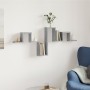 Estantería pared madera ingeniería gris hormigón 104,5x10x43 cm de , Estantes y estanterías - Ref: Foro24-840726, Precio: 21,...