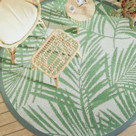 Alfombra exterior ARAKIL verde Ø200 cm PP de , Protectores para exterior - Ref: Foro24-368512, Precio: 42,92 €, Descuento: %