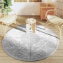 Alfombra de exterior ARAKIL gris claro Ø160 cm PP de , Protectores para exterior - Ref: Foro24-368495, Precio: 32,38 €, Descu...