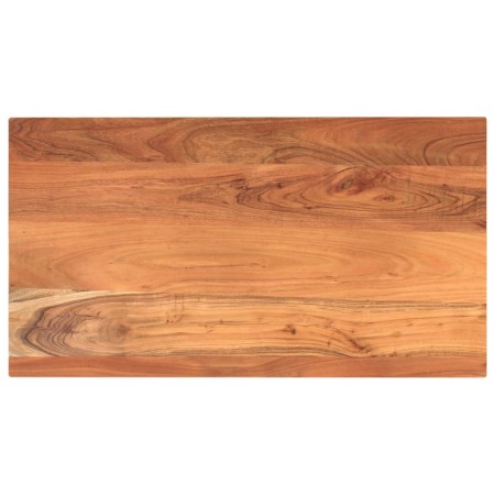 Tablero de mesa rectangular madera maciza acacia 110x60x2,5 cm de , Tableros para mesas - Ref: Foro24-370929, Precio: 91,61 €...