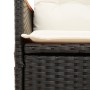 Set de muebles jardín 5 pzas con cojines ratán sintético negro de , Conjuntos de jardín - Ref: Foro24-3276834, Precio: 561,74...