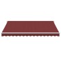 Toldo retráctil manual burdeos 400x300 cm de , Toldos - Ref: Foro24-3215295, Precio: 262,82 €, Descuento: %