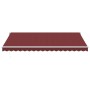Toldo retráctil automático burdeos 450x300 cm de , Toldos - Ref: Foro24-3215306, Precio: 418,58 €, Descuento: %