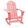 Silla mecedora de jardín Adirondack madera maciza de abeto rosa de , Sillas de jardín - Ref: Foro24-315887, Precio: 99,80 €, ...