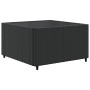 Set de muebles de jardín 8 pzas y cojines ratán sintético negro de , Conjuntos de jardín - Ref: Foro24-3308236, Precio: 526,2...