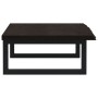 Estante de lavabo de pared de acero y madera maciza de roble de , Tocadores de baño - Ref: Foro24-3302585, Precio: 70,23 €, D...