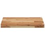 Tablero de mesa cuadrado madera maciza acacia 50x50x4 cm de , Tableros para mesas - Ref: Foro24-4008725, Precio: 57,18 €, Des...