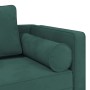 Sofá diván con cojines terciopelo verde oscuro de , Divanes - Ref: Foro24-4007573, Precio: 171,54 €, Descuento: %