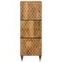 Aparador alto madera maciza de mango 40x33x110 cm de , Aparadores - Ref: Foro24-358313, Precio: 144,74 €, Descuento: -5%%
