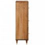 Aparador alto madera maciza de mango 40x33x110 cm de , Aparadores - Ref: Foro24-358313, Precio: 144,74 €, Descuento: -5%%