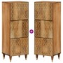 Aparador alto madera maciza de mango 40x33x110 cm de , Aparadores - Ref: Foro24-358313, Precio: 144,74 €, Descuento: -5%%