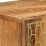 Aparador alto madera maciza de mango 40x33x110 cm de , Aparadores - Ref: Foro24-358313, Precio: 144,74 €, Descuento: -5%%