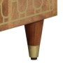 Aparador alto madera maciza de mango 40x33x110 cm de , Aparadores - Ref: Foro24-358313, Precio: 144,74 €, Descuento: -5%%