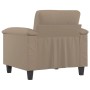 Sillón de tela de microfibra gris taupé 60 cm de , Sofás - Ref: Foro24-359549, Precio: 178,78 €, Descuento: -5%%