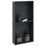 Hornacina ducha acero inoxidable negro mate 32x62x9 cm de , Paredes y mamparas de ducha - Ref: Foro24-4005134, Precio: 120,61...