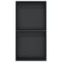 Hornacina ducha acero inoxidable negro mate 32x62x9 cm de , Paredes y mamparas de ducha - Ref: Foro24-4005134, Precio: 120,61...
