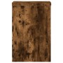 Soportes de plantas 2 uds madera roble ahumado 20x20x30 cm de , Soportes para macetas - Ref: Foro24-852901, Precio: 33,28 €, ...