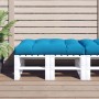 Cojín para sofá de palets de tela azul 120x80x12 cm | Foro24.es | Tu tienda online para hogar, jardín y más Foro24.es