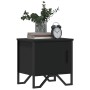 Mesitas de noche 2 uds madera contrachapada negro 40x30x40 cm de , Mesitas de noche - Ref: Foro24-848515, Precio: 65,76 €, De...