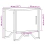 Mesitas de noche 2 uds madera contrachapada negro 40x30x40 cm de , Mesitas de noche - Ref: Foro24-848515, Precio: 65,76 €, De...