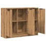 Aparador de madera de ingeniería roble artisan 90,5x30x70 cm de , Aparadores - Ref: Foro24-856843, Precio: 101,36 €, Descuent...