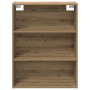 Aparador con mueble pared madera contrachapada artesanal roble de , Aparadores - Ref: Foro24-3329224, Precio: 155,03 €, Descu...